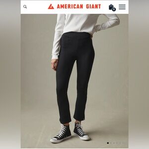 American Giant Ponte Kick Flare High Rise Pant